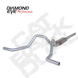Ford F150 Performance Exhaust - Diamond Eye Performance - Catback Dual AL - `04-`08